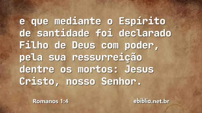 Romanos 1:4