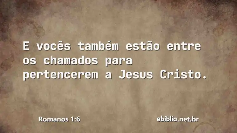 Romanos 1:6