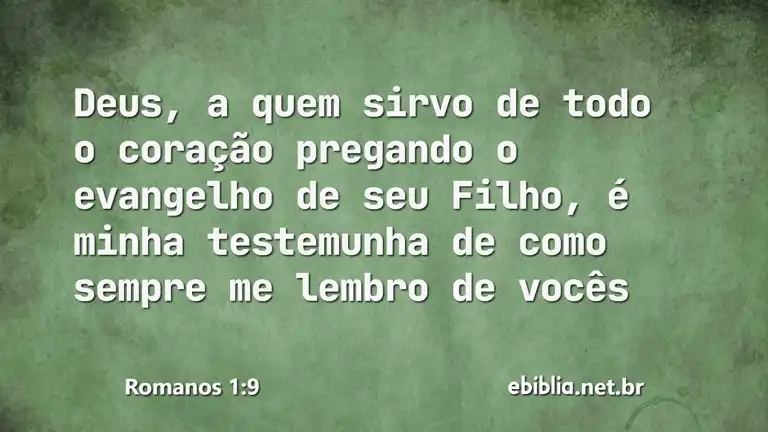 Romanos 1:9