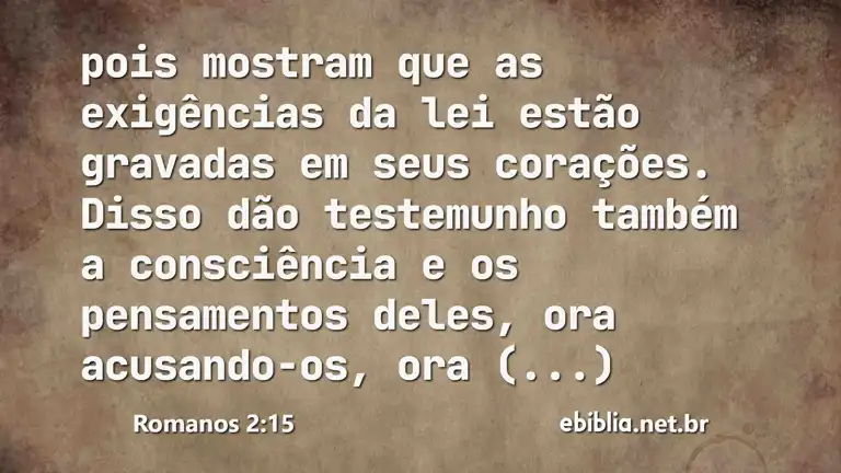 Romanos 2:15