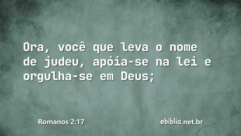 Romanos 2:17