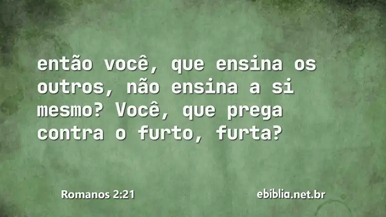 Romanos 2:21