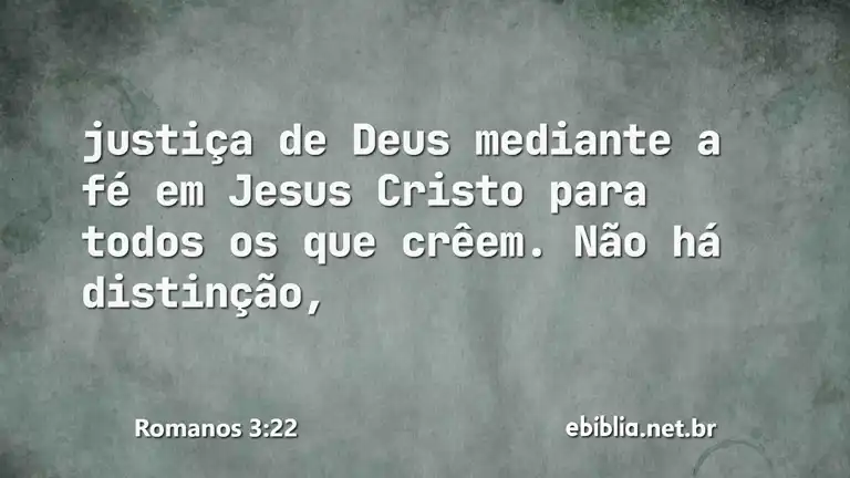 Romanos 3:22