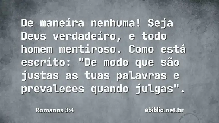 Romanos 3:4