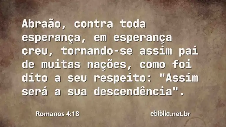 Romanos 4:18