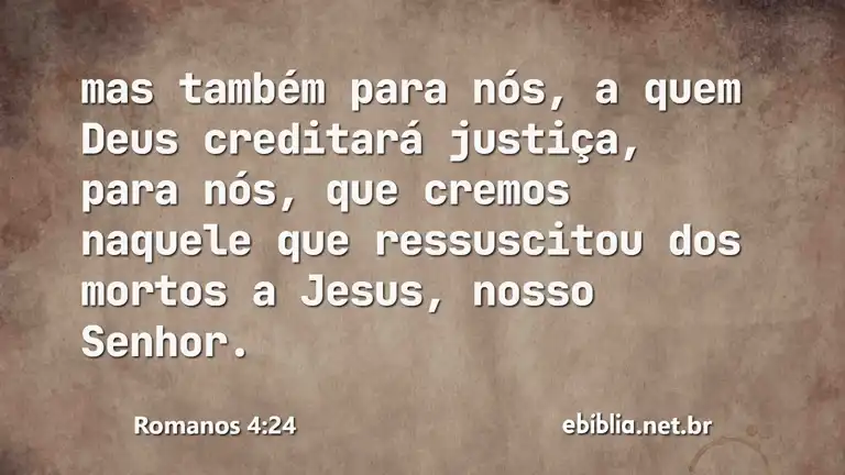 Romanos 4:24