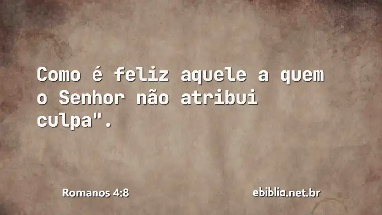 Romanos 4:8