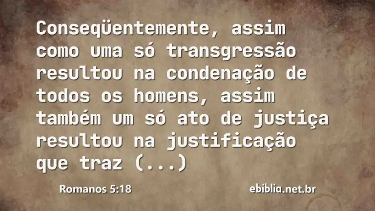 Romanos 5:18