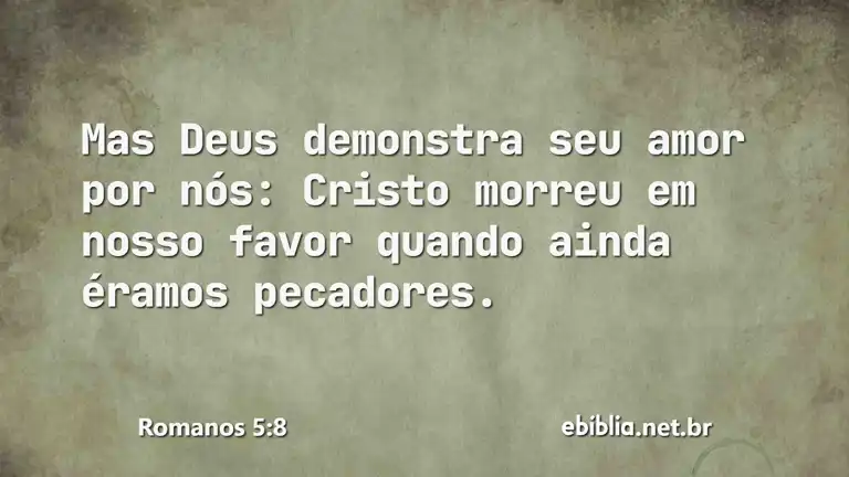 Romanos 5:8