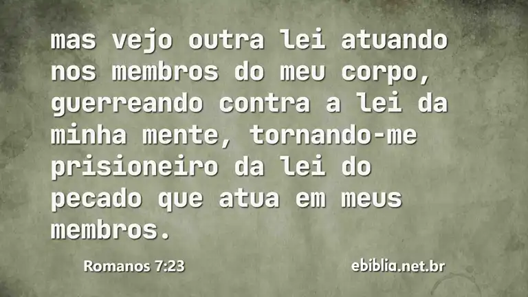 Romanos 7:23