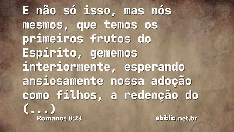 Romanos 8:23