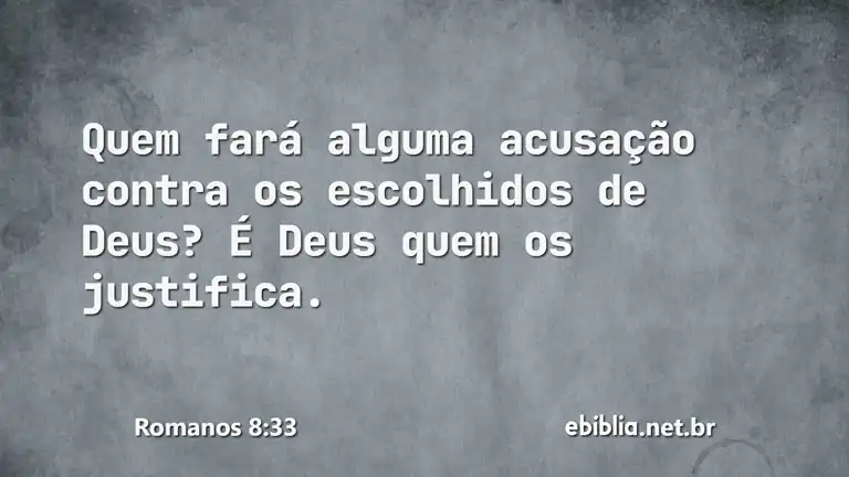 Romanos 8:33