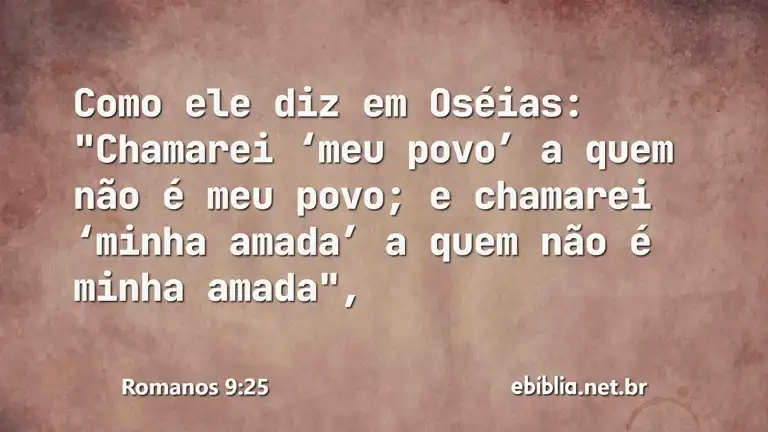 Romanos 9:25