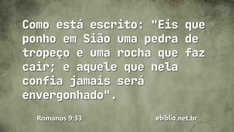 Romanos 9:33