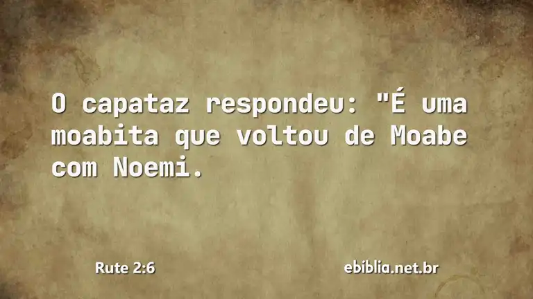 Rute 2:6