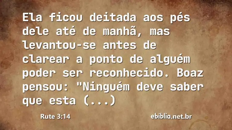 Rute 3:14