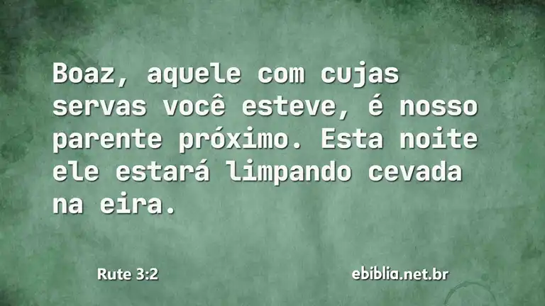 Rute 3:2