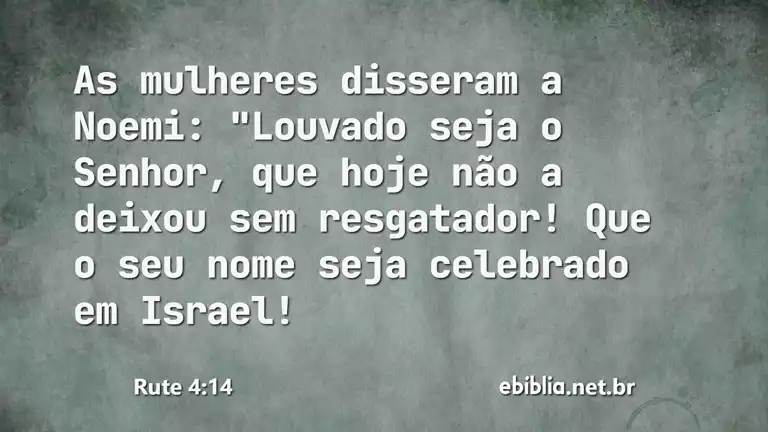 Rute 4:14