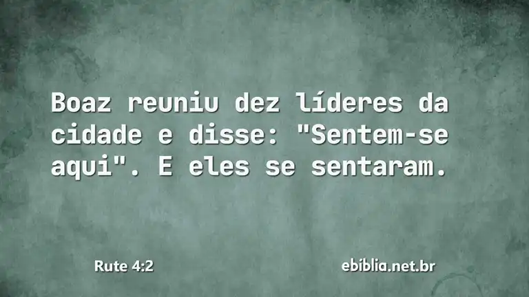 Rute 4:2