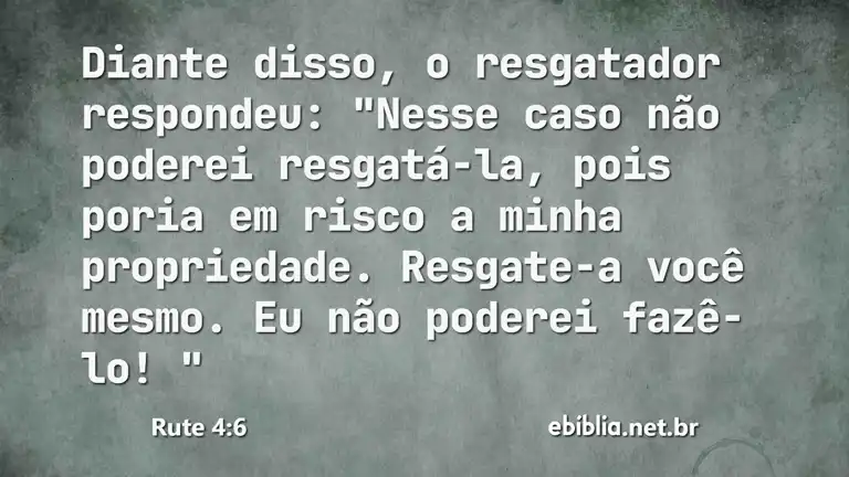 Rute 4:6