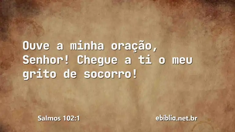 Salmos 102:1