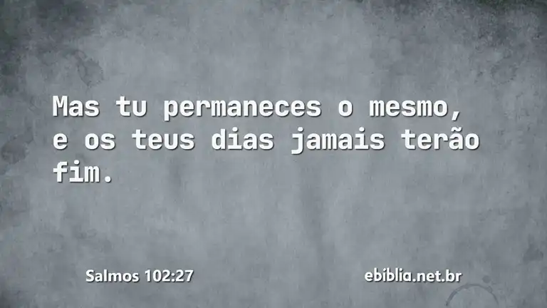 Salmos 102:27