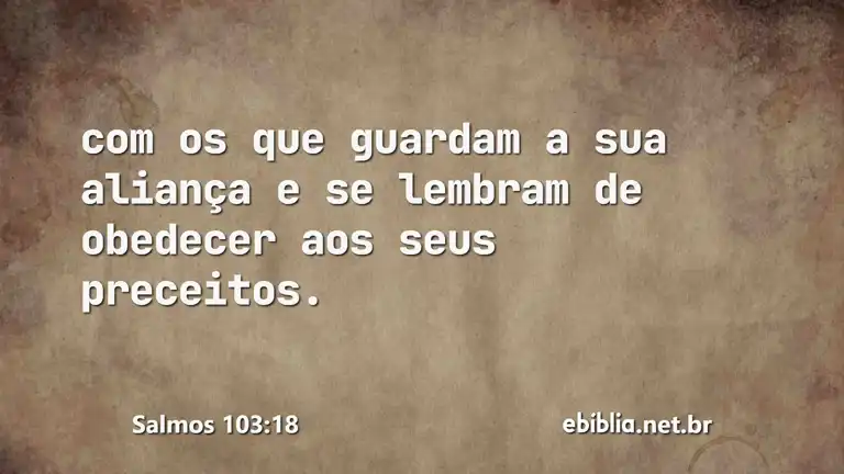 Salmos 103:18