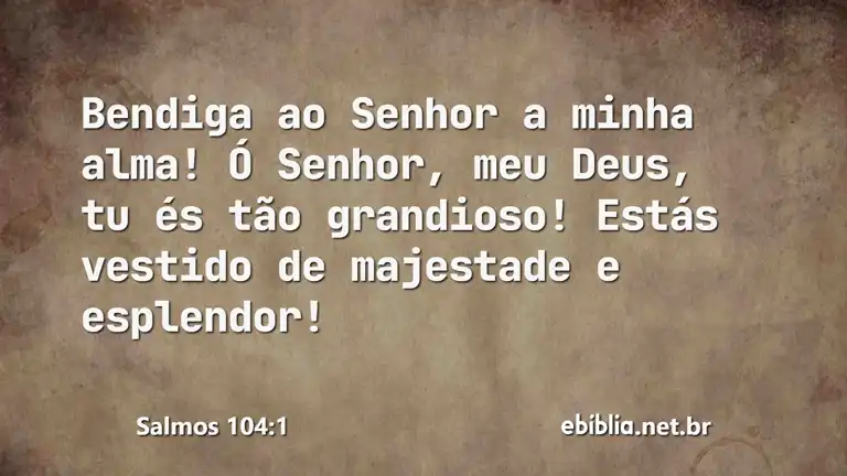 Salmos 104:1