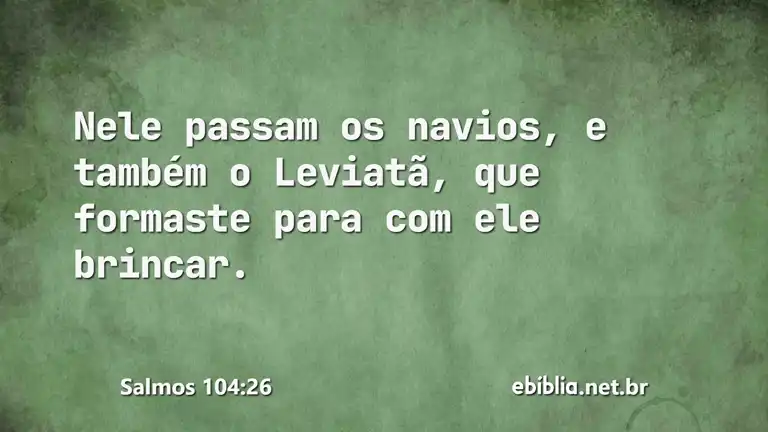 Salmos 104:26