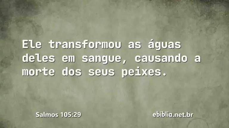 Salmos 105:29