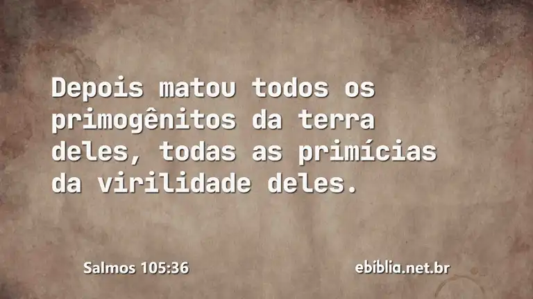 Salmos 105:36