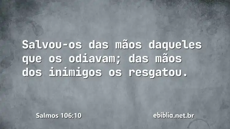 Salmos 106:10