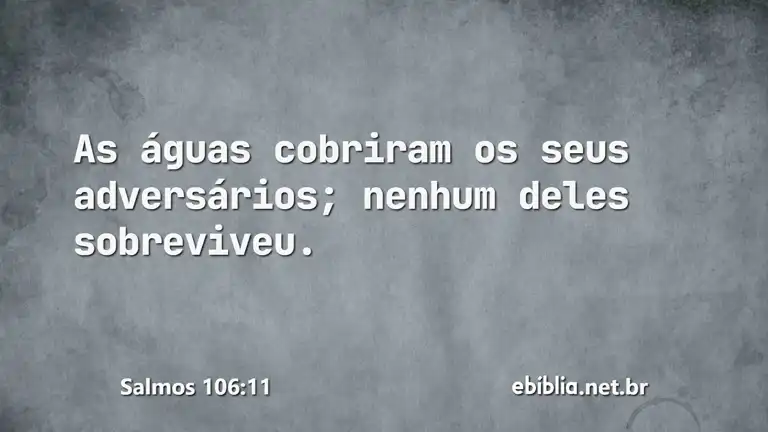 Salmos 106:11