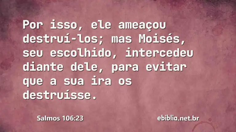 Salmos 106:23