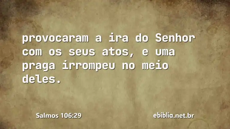 Salmos 106:29