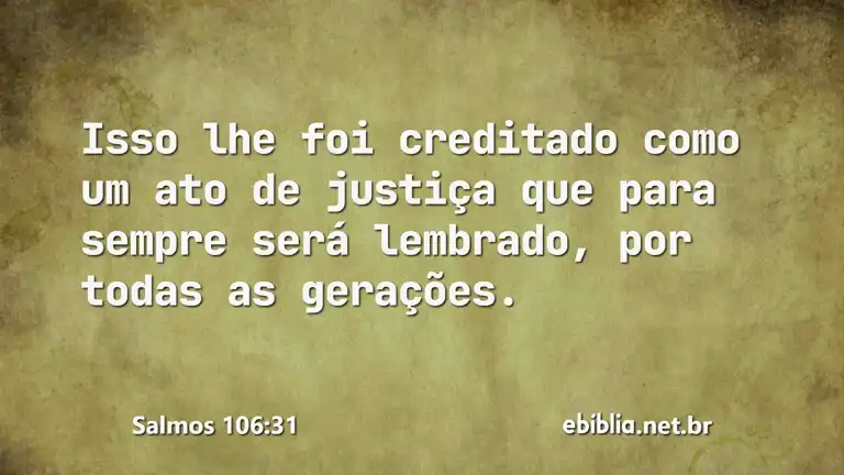 Salmos 106:31