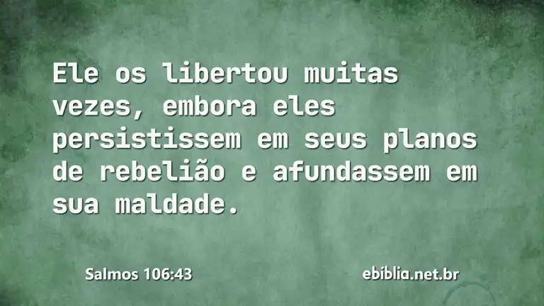 Salmos 106:43