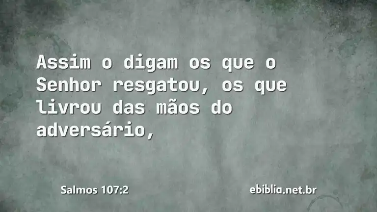 Salmos 107:2