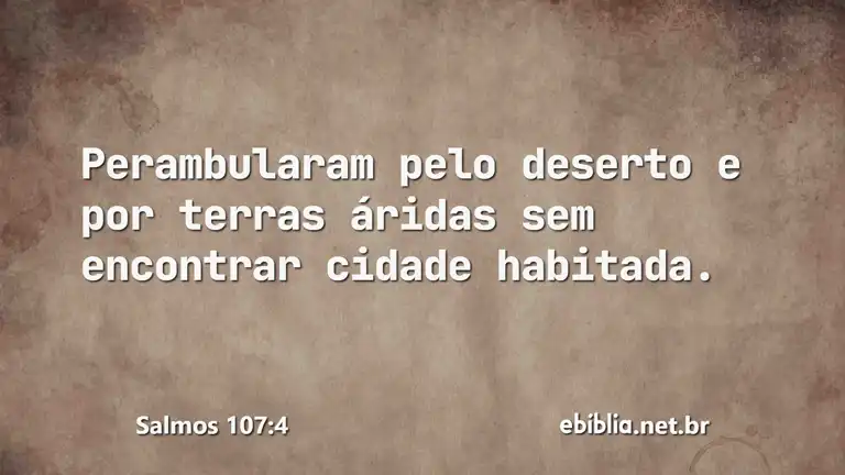 Salmos 107:4