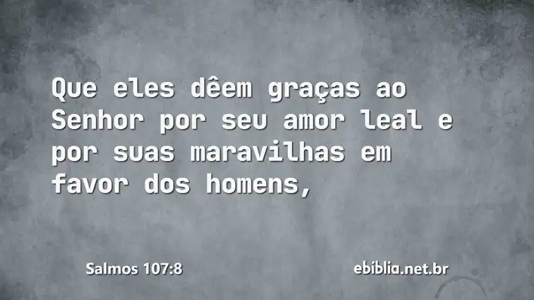 Salmos 107:8