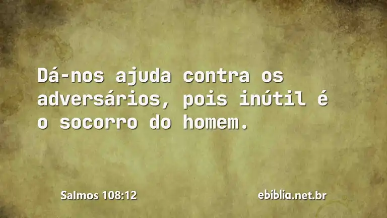 Salmos 108:12