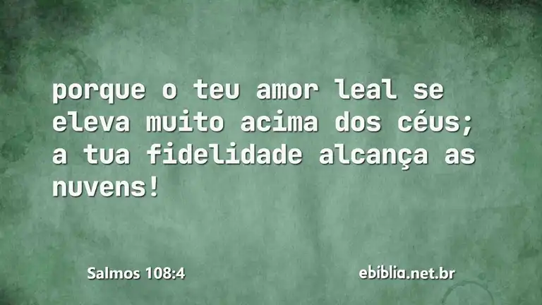 Salmos 108:4