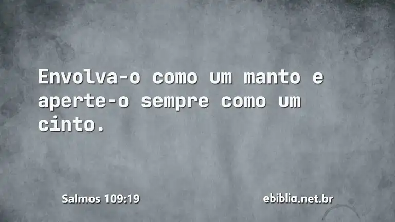 Salmos 109:19