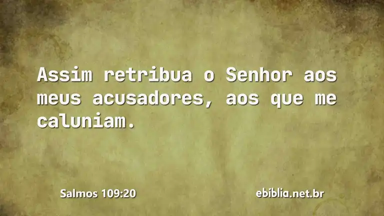 Salmos 109:20