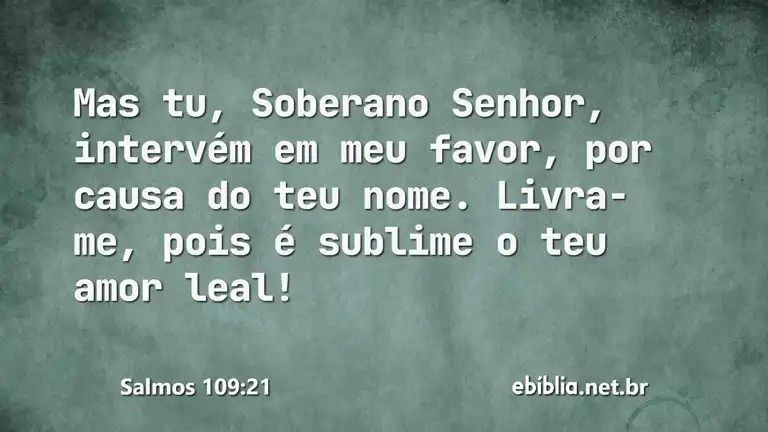 Salmos 109:21