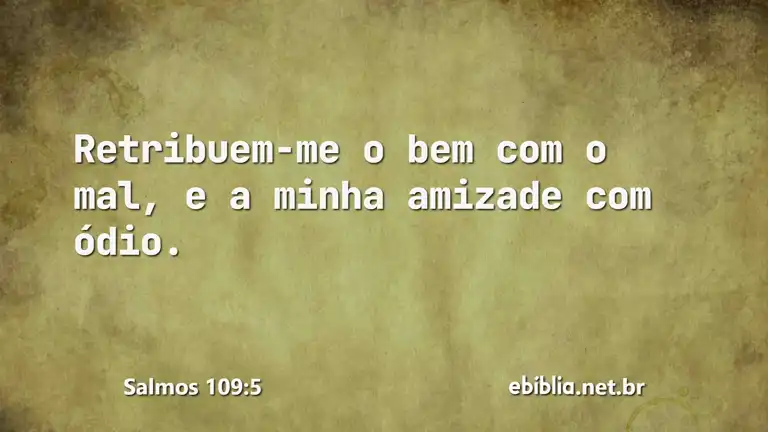 Salmos 109:5