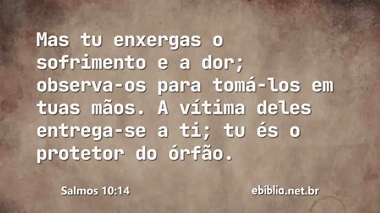 Salmos 10:14