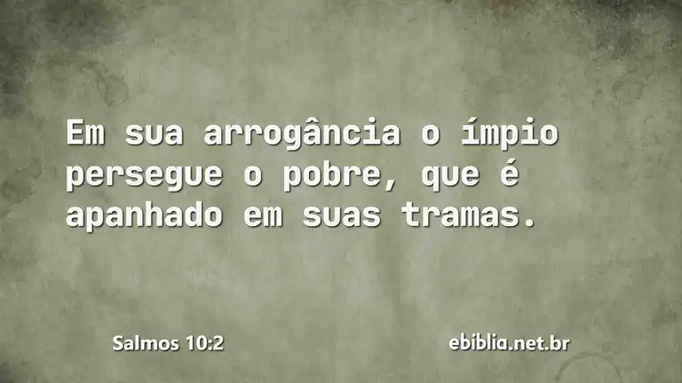 Salmos 10:2