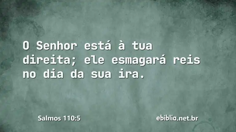 Salmos 110:5