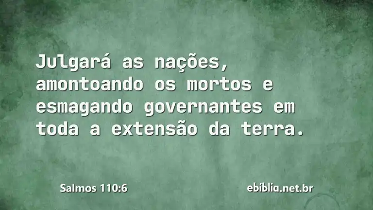 Salmos 110:6